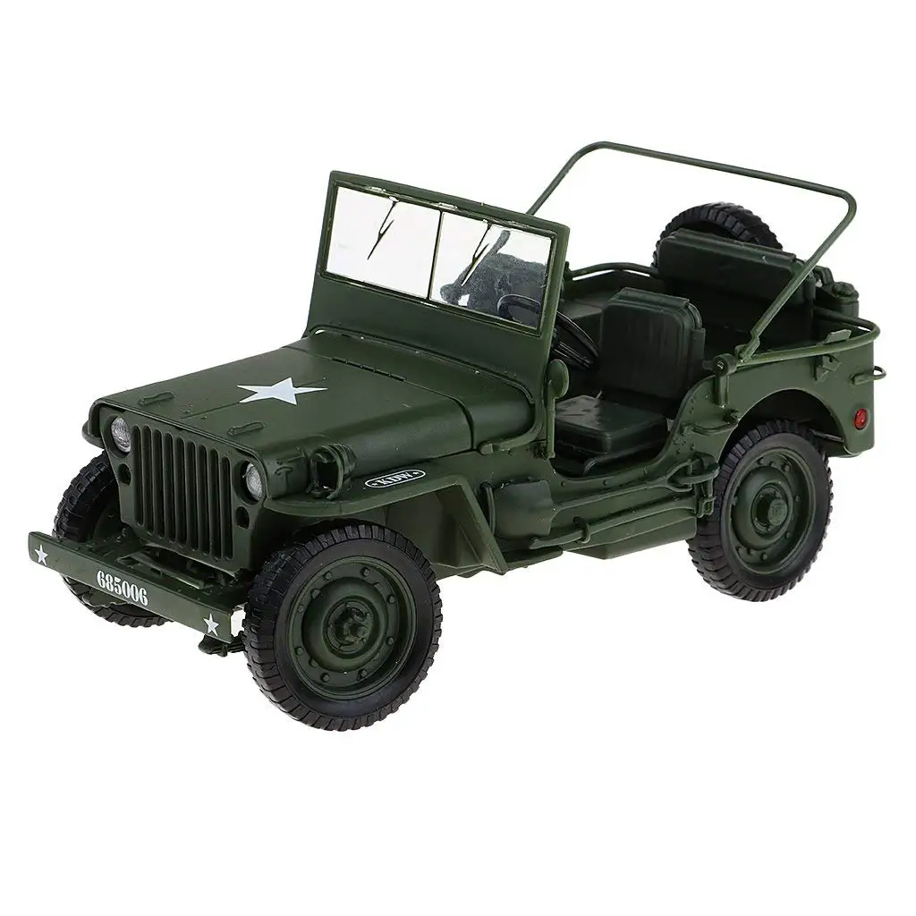 Модель военного автомобиля из сплава 1:18, Коллекционная модель автомобиля, Обучающие игрушки, подарок на день рождения для детей, для малыше...
Модель военного автомобиля из сплава 1:18, Коллекционная модель автомобиля, Обучающие игрушки, подарок на день рождения для детей, для малыше...