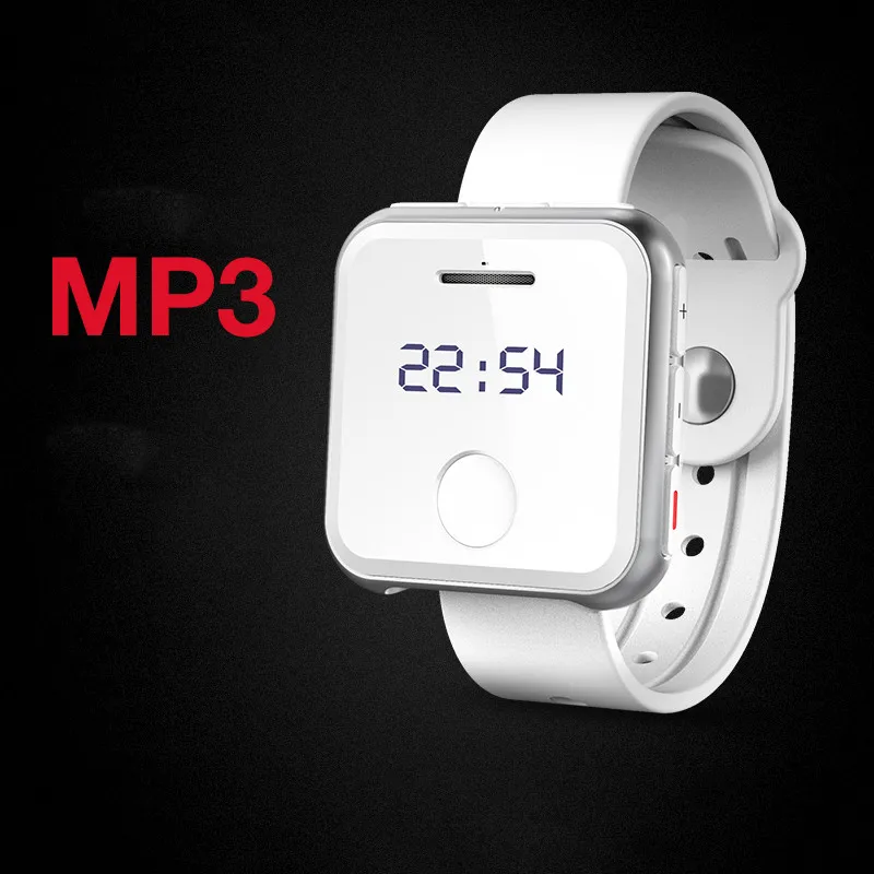 MP4 Walkman FM радио Поддержка tf карты наручные часы MP3 мини милая девушка Спорт Удобный