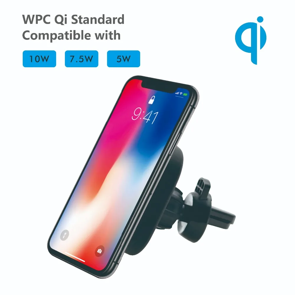 Bestins автомобильное крепление Qi Беспроводное зарядное устройство для Samsung Galaxy S9 Note