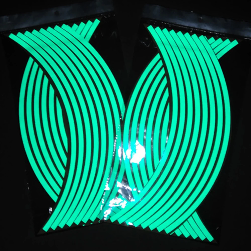16 Pcs Strips Motorcycle Wheel Sticker Reflective Decals Rim Tape Bike Car Styling For YAMAHA HONDA SUZUKI Harley BMW
16 Pcs Strips Motorcycle Wheel Sticker Reflective Decals Rim Tape Bike Car Styling For YAMAHA HONDA SUZUKI Harley BMW