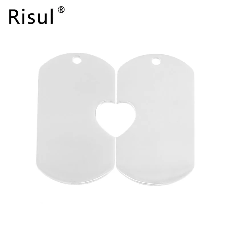 100% Stainless Steel Blank ID Dog Tag Heart Necklace Pendant For Men Women With Lovers DIY High Polish Jewelry Wholesale 50pair
100% Stainless Steel Blank ID Dog Tag Heart Necklace Pendant For Men Women With Lovers DIY High Polish Jewelry Wholesale 50pair