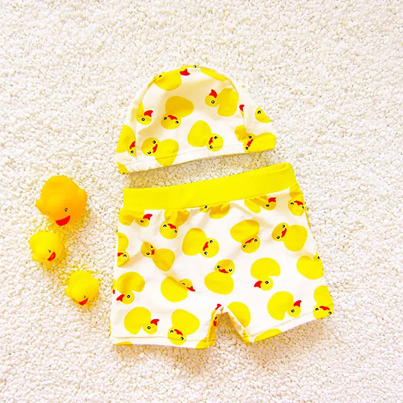 Boy's Swimsuit New baby duck style swimming trousers for boys with matching hat Beach wear Free Shipping
Boy's Swimsuit New baby duck style swimming trousers for boys with matching hat Beach wear Free Shipping