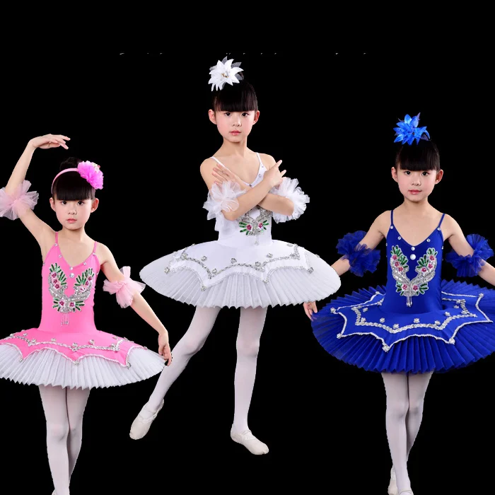 Professional Ballet Costumes For kids White/Blue/Pink Swan Lake Ballet Costume For Girls Ballerina Dress Children Ballet Dresses
Professional Ballet Costumes For kids White/Blue/Pink Swan Lake Ballet Costume For Girls Ballerina Dress Children Ballet Dresses