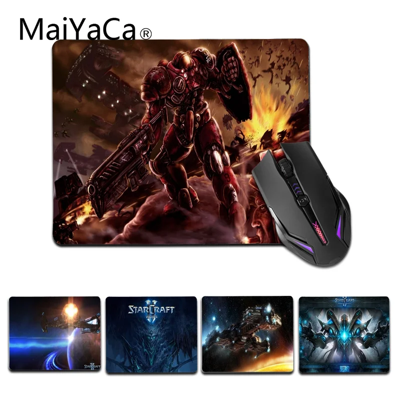Резиновый коврик для мыши MaiYaCa Starcraft Terran размер 25 х29 см|Коврики мышей| |