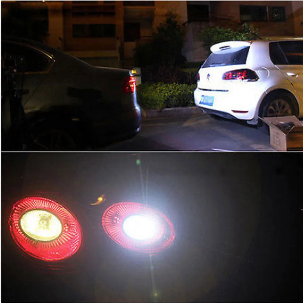 

4 Pcs 1156 BA15S 10W LED Car Light Bulb White 6000K 12V 12 LEDs 5050 SMD Bulbs Parking Tail Backup Lamp Reverse Reversing Lights