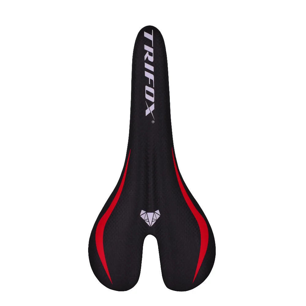 TRIFOX Newly designed MTB road mountain bike saddle Full carbon fibre bike saddleThe lightest and most comfortable bike saddle
TRIFOX Newly designed MTB road mountain bike saddle Full carbon fibre bike saddleThe lightest and most comfortable bike saddle