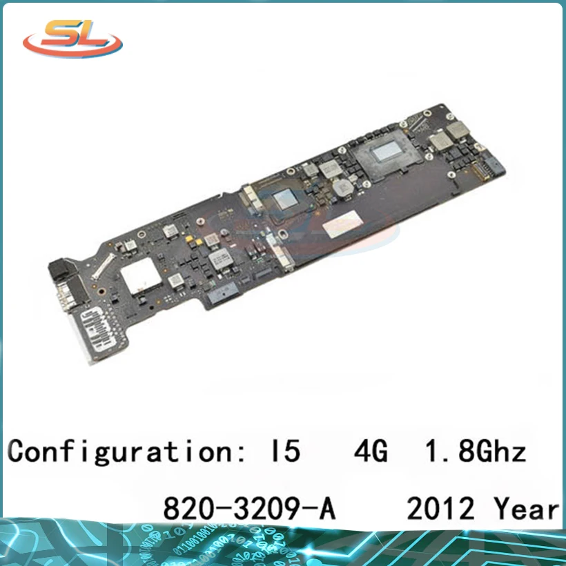 Подлинная Логическая плата для MacBook Air A1466 материнская 13 ''I5 4G 1 8 Ghz 2012 год 820 3209 A|Комплектующие ремонта