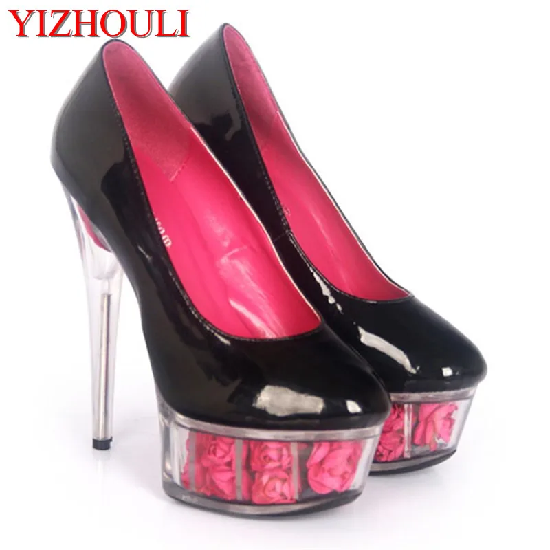 Women Hot Neon color sexy 15CM ultra High heel Pumps/Pink 6 inch platform flowers Crystal party shoes Size 5-12
Women Hot Neon color sexy 15CM ultra High heel Pumps/Pink 6 inch platform flowers Crystal party shoes Size 5-12