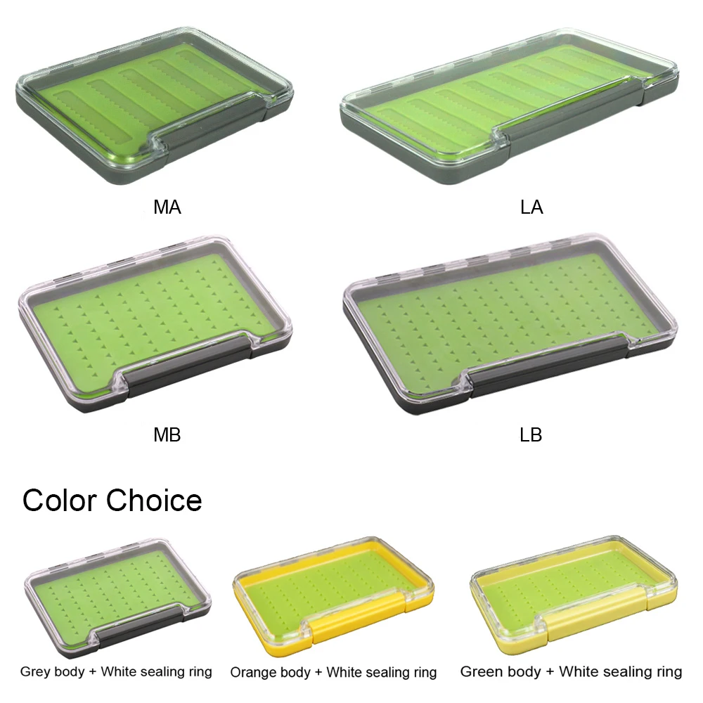 Aventik Silicone Super Slim 100% Waterproof Fly Fishing Box M and L Medical Grade Silicone Flies Boxes Fly Boxes
Aventik Silicone Super Slim 100% Waterproof Fly Fishing Box M and L Medical Grade Silicone Flies Boxes Fly Boxes
