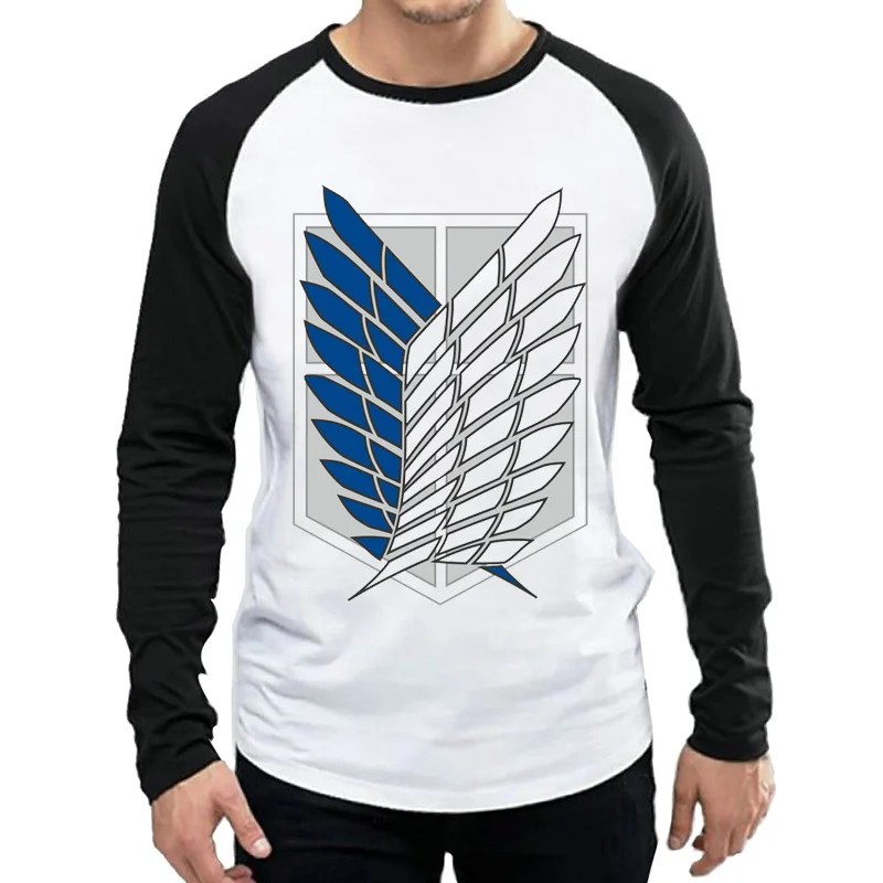 Long Sleeve Attack On Titan T Shirt For Mens Women Trendy Anime Logo Tops Tees Summer White Full Sleeve Clothes
Long Sleeve Attack On Titan T Shirt For Mens Women Trendy Anime Logo Tops Tees Summer White Full Sleeve Clothes