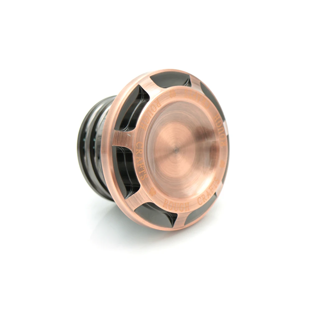 Rough Crafts Copper Billet Aluminum Gas Tank Oil Cap for Harley Sportster Dyna Softail Touring 883 1200 XL XL883 48 1996-2015
Rough Crafts Copper Billet Aluminum Gas Tank Oil Cap for Harley Sportster Dyna Softail Touring 883 1200 XL XL883 48 1996-2015