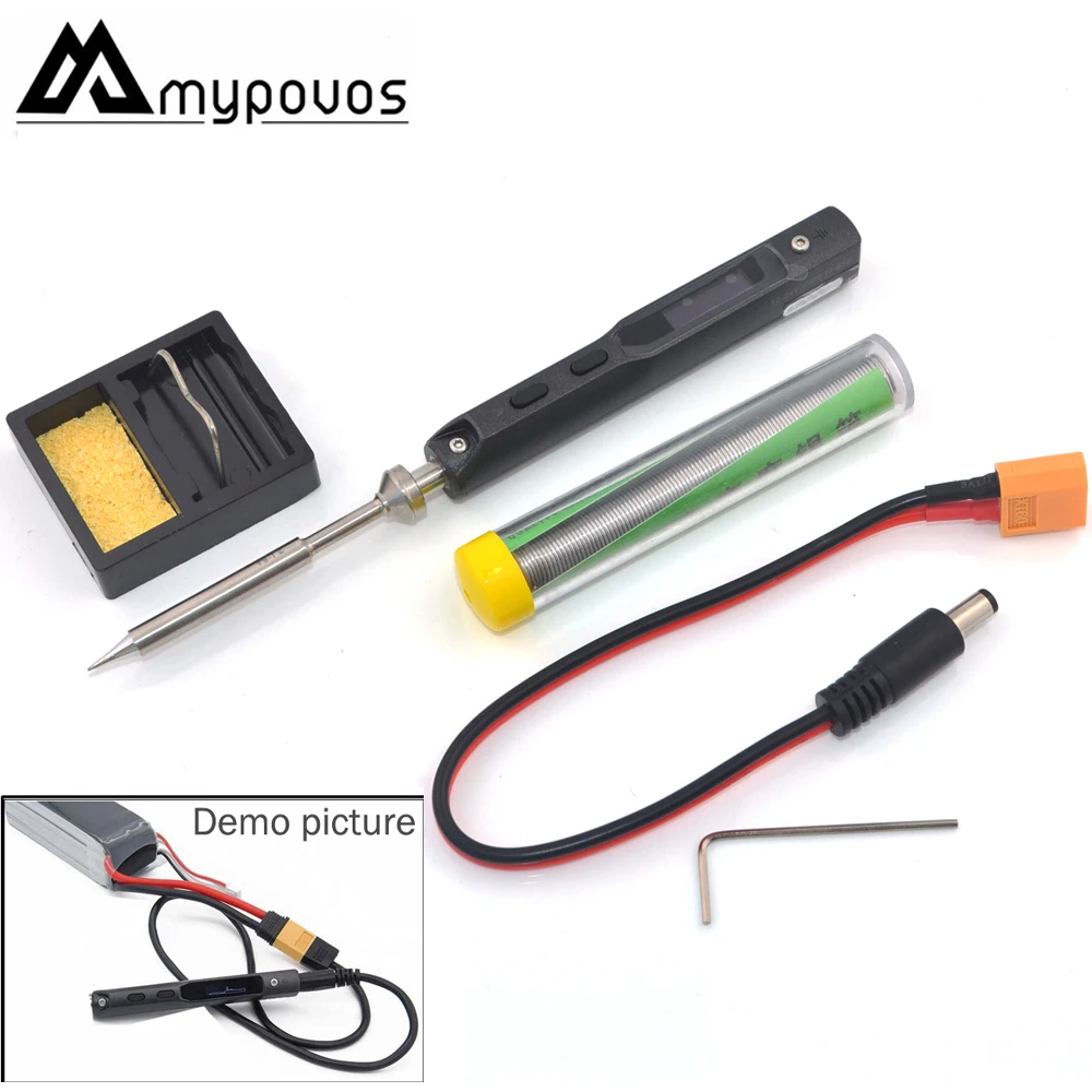 NEW TS100 65W Pen-type MINI Programmable Smart Adjustable Digital LCD Electric soldering iron Soldering station ARM MCU
NEW TS100 65W Pen-type MINI Programmable Smart Adjustable Digital LCD Electric soldering iron Soldering station ARM MCU