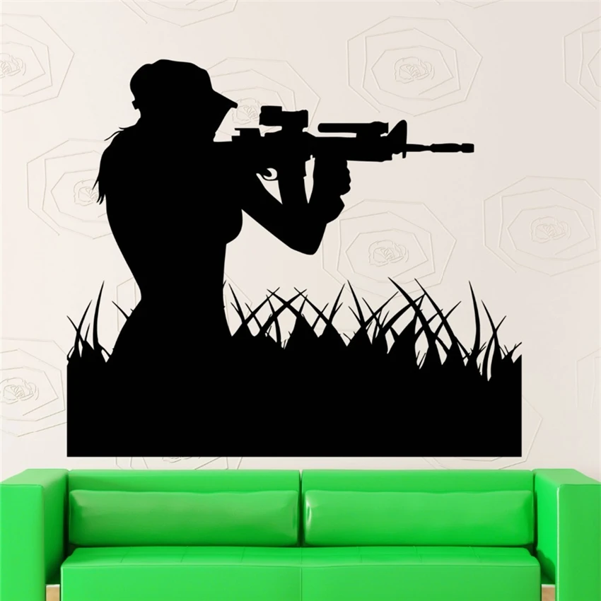 2017new Air Force Woman Sniper Soldier Wall Sticker Art Design Home Decor Creative Wall Mural Girl Sniper Decal M369
2017new Air Force Woman Sniper Soldier Wall Sticker Art Design Home Decor Creative Wall Mural Girl Sniper Decal M369