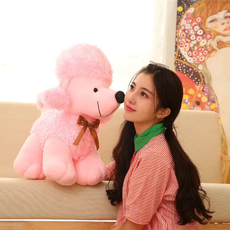 1pc 33cm Simulation Poodle Dog Plush Toy Cute Stuffed Animal Dolls Kids Baby Sleeping Appease Doll Valentine Present Gift Toys
1pc 33cm Simulation Poodle Dog Plush Toy Cute Stuffed Animal Dolls Kids Baby Sleeping Appease Doll Valentine Present Gift Toys