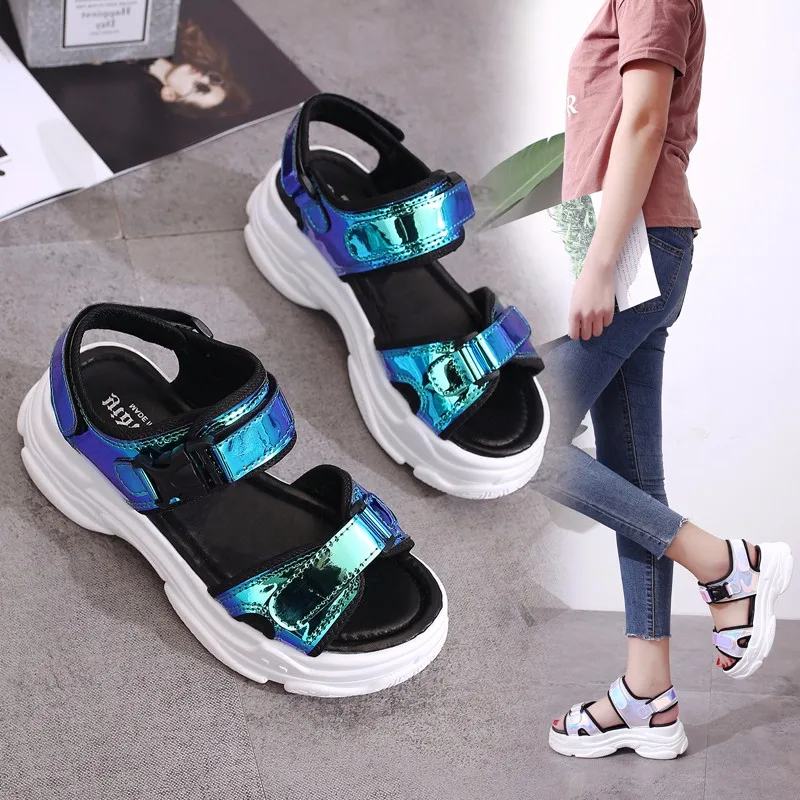 2019 New Sexy Open-toed Women Sport Sandals Wedge Hollow Out Women Sandals Outdoor Cool Platform Shoes Women Beach Summer Shoes
2019 New Sexy Open-toed Women Sport Sandals Wedge Hollow Out Women Sandals Outdoor Cool Platform Shoes Women Beach Summer Shoes
