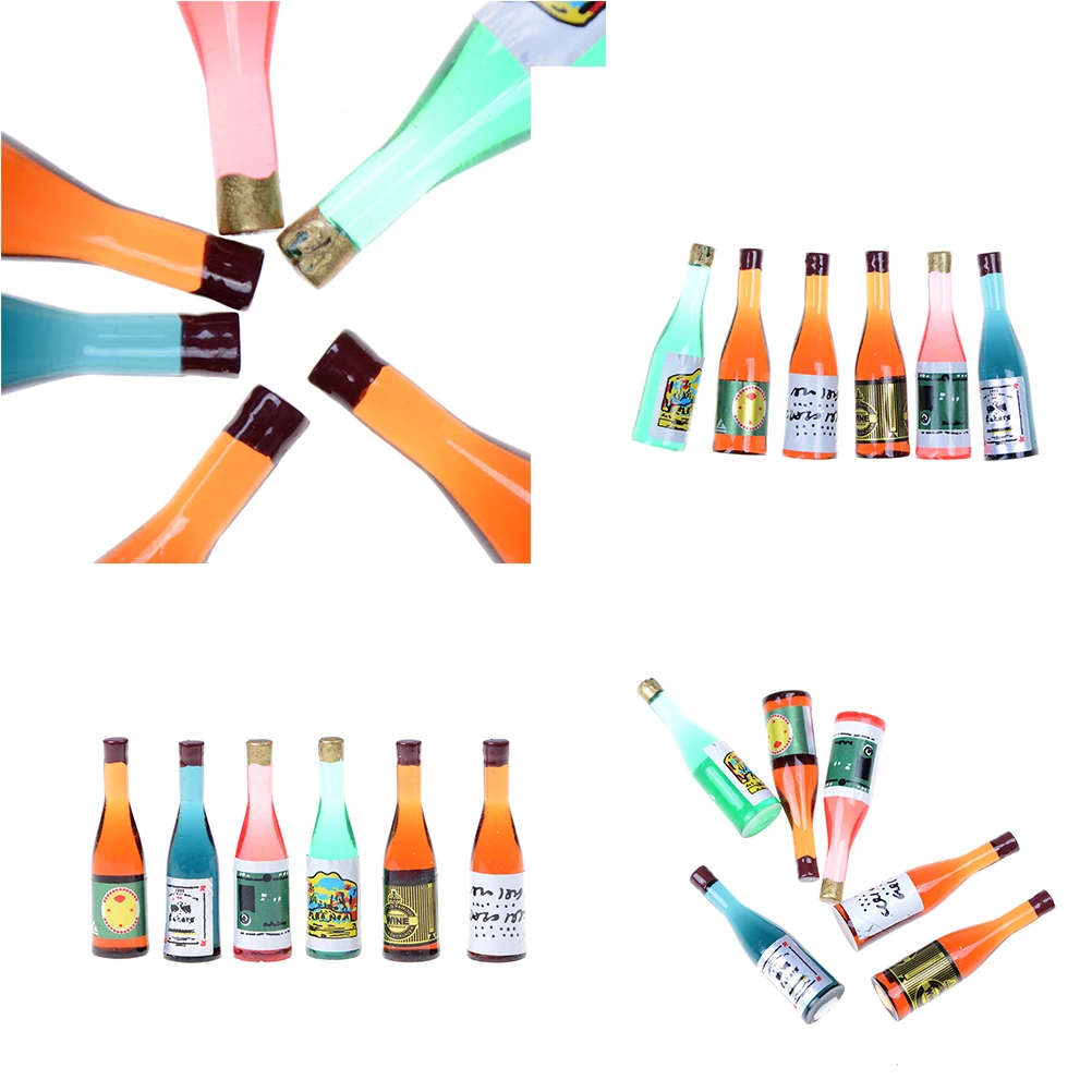 6Pcs/Set New Kitchen Drink Wine Juice Bottles toy 1:12 Dollhouse Miniature Furniture Multicolor Wholesale
6Pcs/Set New Kitchen Drink Wine Juice Bottles toy 1:12 Dollhouse Miniature Furniture Multicolor Wholesale