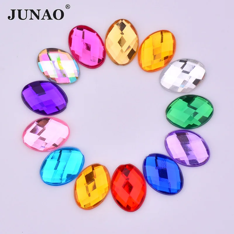 JUNAO 100pcs 18*25mm Mix Color Big Oval Rhinestones Flatback Acrylic Gems Clear AB Crystals Stones Glue On Scrapbook Beads
JUNAO 100pcs 18*25mm Mix Color Big Oval Rhinestones Flatback Acrylic Gems Clear AB Crystals Stones Glue On Scrapbook Beads