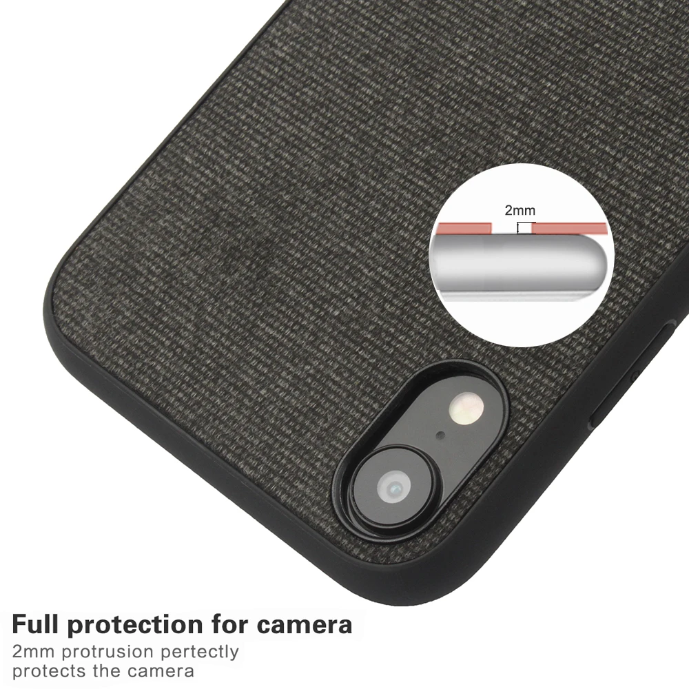 Phone Case For Iphone X XS Max 8 XR 6 6S 7 Fabric Soft Edge Protective Back Cover for iPhone 8 7 6S Plus XS Drop-Resistant Coque
Phone Case For Iphone X XS Max 8 XR 6 6S 7 Fabric Soft Edge Protective Back Cover for iPhone 8 7 6S Plus XS Drop-Resistant Coque