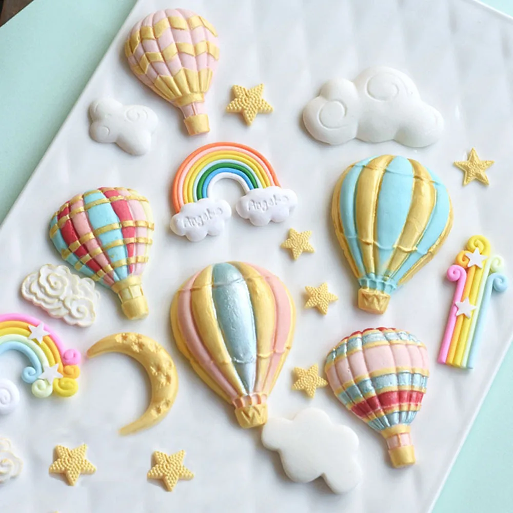 1 Pcs Balloon Rainbow Silicone Mold Cake Chocolate Fondant Sugar Craft Candy Clay Baking Tool Cake Decor DIY Craft
1 Pcs Balloon Rainbow Silicone Mold Cake Chocolate Fondant Sugar Craft Candy Clay Baking Tool Cake Decor DIY Craft