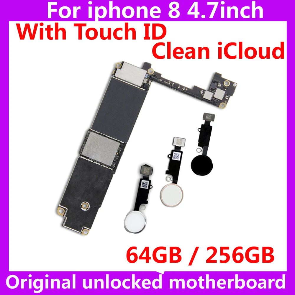 Оригинальная материнская плата для iphone 8, 64 ГБ/256 ГБ, черная/белая/золотая, с/без touch ID, разблокированная системная плата для IOS
Оригинальная материнская плата для iphone 8, 64 ГБ/256 ГБ, черная/белая/золотая, с/без touch ID, разблокированная системная плата для IOS