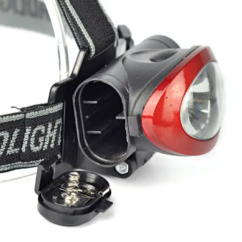 Кемпинг 3 Вт светодиодный 3-режимный мини-фонарь для рыбалки налобный фонарь
