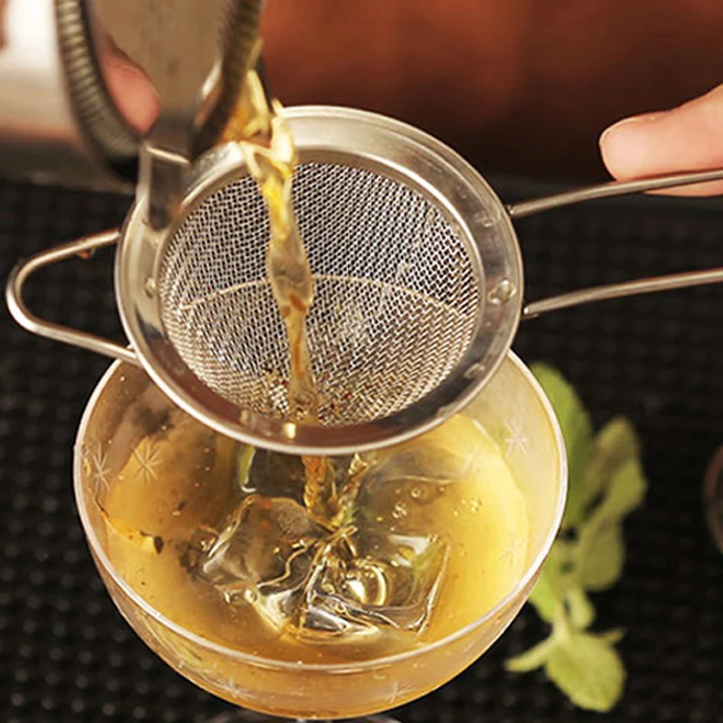 Stainless Steel Bar Strainer Fine Mesh Cocktail Strainer Colander Long Handle Conical Ice Strainer Sifter Sieve Bar Accessories
Stainless Steel Bar Strainer Fine Mesh Cocktail Strainer Colander Long Handle Conical Ice Strainer Sifter Sieve Bar Accessories