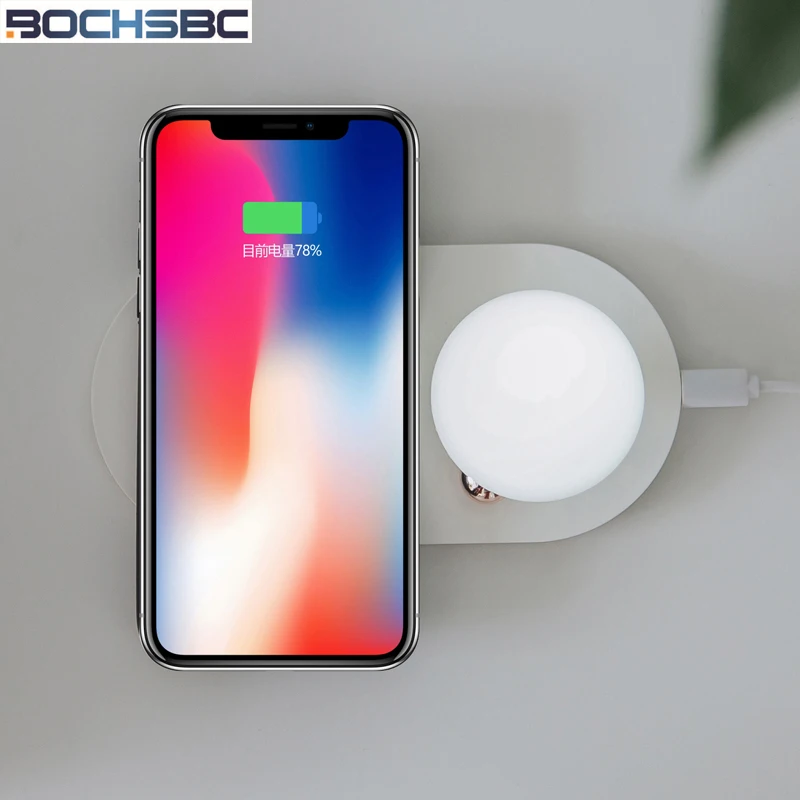 Настольная лампа BOCHSBC в форме гриба с беспроводным зарядным устройством, Светильники для спальни, настольные мини-лампы с зарядным устройст...
Настольная лампа BOCHSBC в форме гриба с беспроводным зарядным устройством, Светильники для спальни, настольные мини-лампы с зарядным устройст...