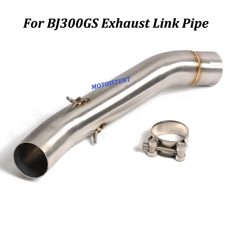 For Benelli BJ300GS Motorcycle Exhaust Modified Middle Stainless Stee Link Pipe Slip on Without Muffler
For Benelli BJ300GS Motorcycle Exhaust Modified Middle Stainless Stee Link Pipe Slip on Without Muffler