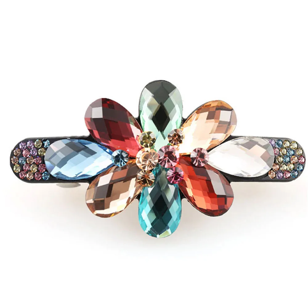 Magical Crystal Hair Barrette for Women Girls Fine Hair Accessory Clip Jewelry - Flower Hair Ornament for Women's Tiara Braids
Magical Crystal Hair Barrette for Women Girls Fine Hair Accessory Clip Jewelry - Flower Hair Ornament for Women's Tiara Braids
