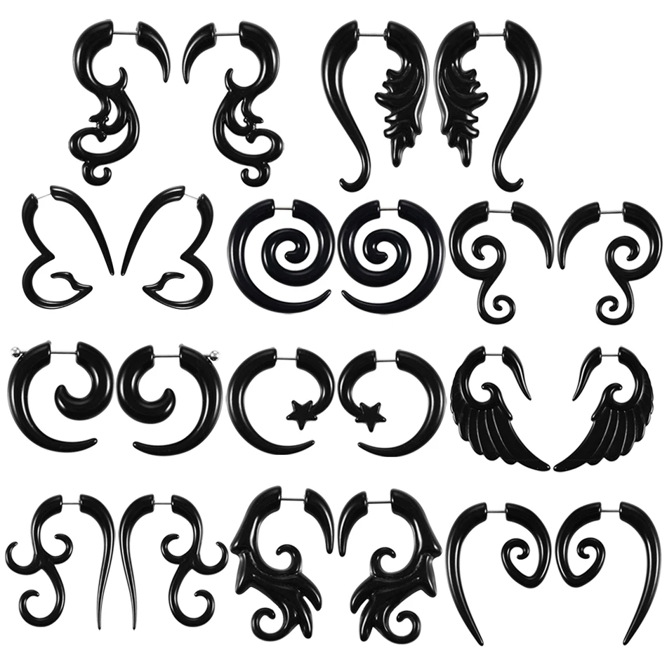 2PCS Acrylic Spiral Ear Taper Gauges Twist Spiral Expanders Cheater Earring Plug Woman Body Piercing Jewelry
2PCS Acrylic Spiral Ear Taper Gauges Twist Spiral Expanders Cheater Earring Plug Woman Body Piercing Jewelry