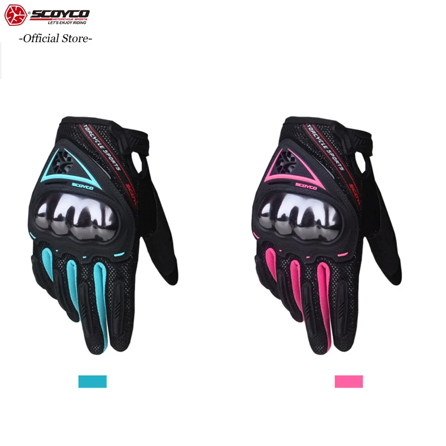 SCOYCO 21 Women Motorcycle Gloves Touch Screen Breathable Anti-skid Shockproof MBX/MTB/ATV Cycling Glove Motorbike GlovesMC44W
SCOYCO 21 Women Motorcycle Gloves Touch Screen Breathable Anti-skid Shockproof MBX/MTB/ATV Cycling Glove Motorbike GlovesMC44W