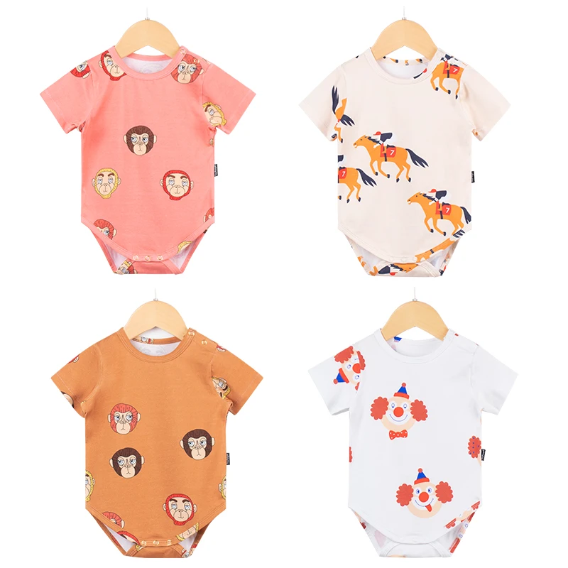 TinyPeople New 2019 cute Print baby Bodysuit Summer Baby Boys Jumpsuit Baby Girls Clothing Newborn Vestidos Cottons infant dress
TinyPeople New 2019 cute Print baby Bodysuit Summer Baby Boys Jumpsuit Baby Girls Clothing Newborn Vestidos Cottons infant dress