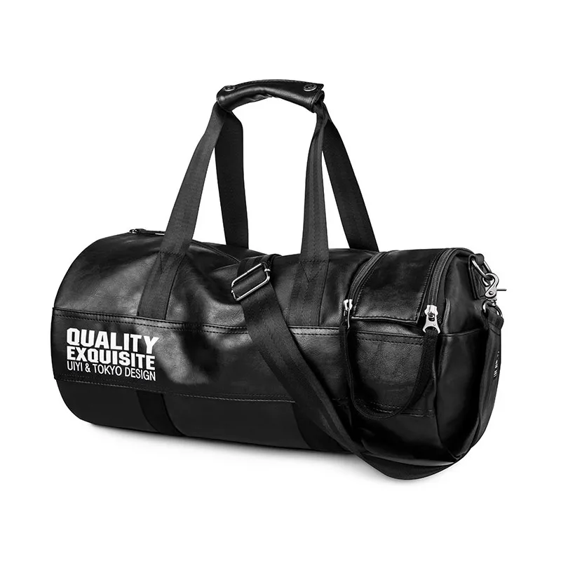 UIYI Design Men Travel Handbag Large Black Tote PU Leather Bucket Gym Fitness Bags Zipper Shoulder Messenger Bag 160148
UIYI Design Men Travel Handbag Large Black Tote PU Leather Bucket Gym Fitness Bags Zipper Shoulder Messenger Bag 160148