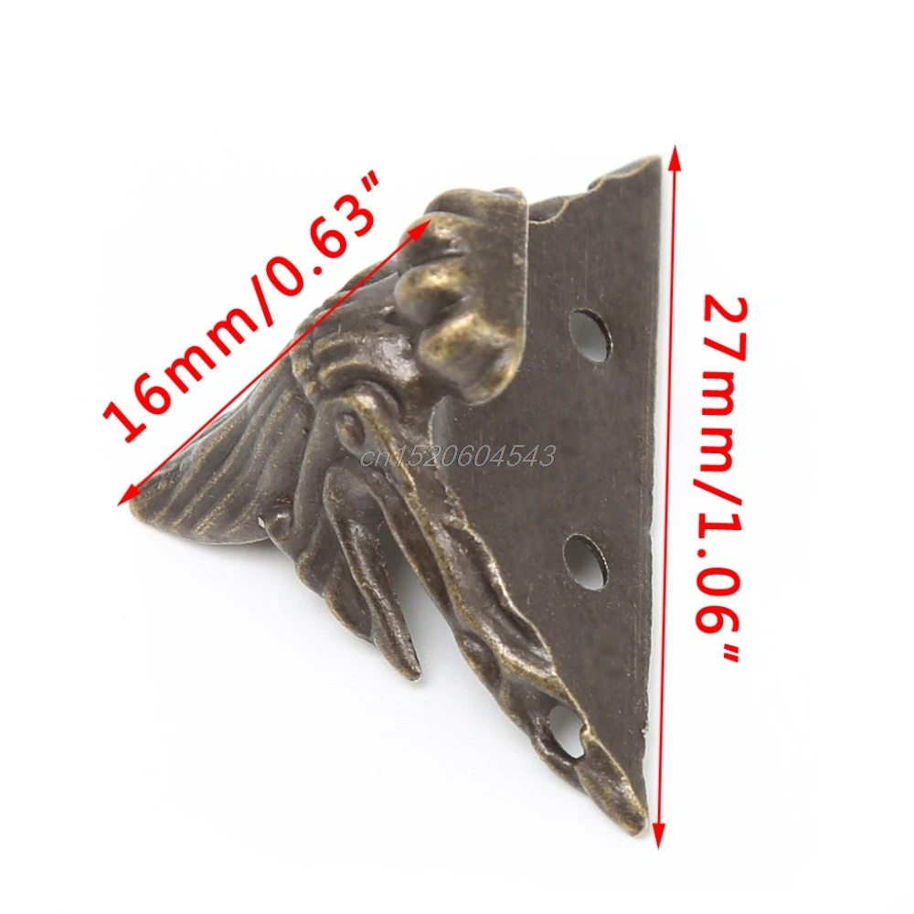 4x Antique Bronze Decorative Jewelry Box Wooden Case Feet Leg Corner Protector Corner Brackets R06 Whosale&DropShip
4x Antique Bronze Decorative Jewelry Box Wooden Case Feet Leg Corner Protector Corner Brackets R06 Whosale&DropShip