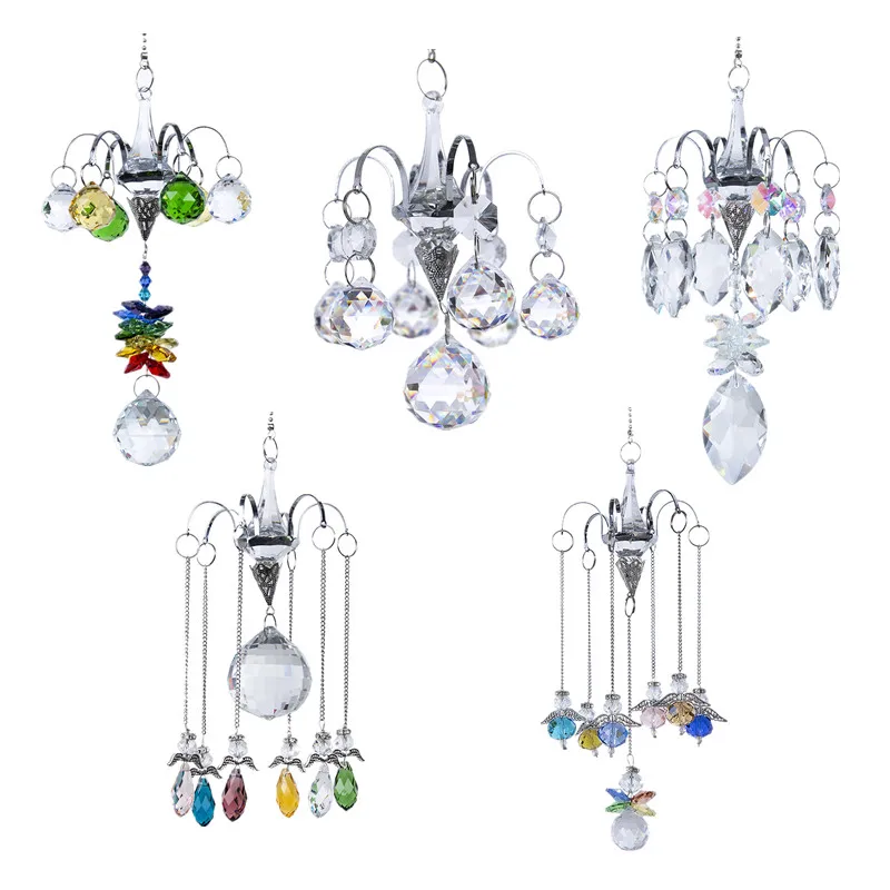 H&D 4 Styles Rainbow Window Suncatcher Collection Chandelier Crystal Prism Drop Hanging Ornament Creative Gift Home Garden Decor
H&D 4 Styles Rainbow Window Suncatcher Collection Chandelier Crystal Prism Drop Hanging Ornament Creative Gift Home Garden Decor