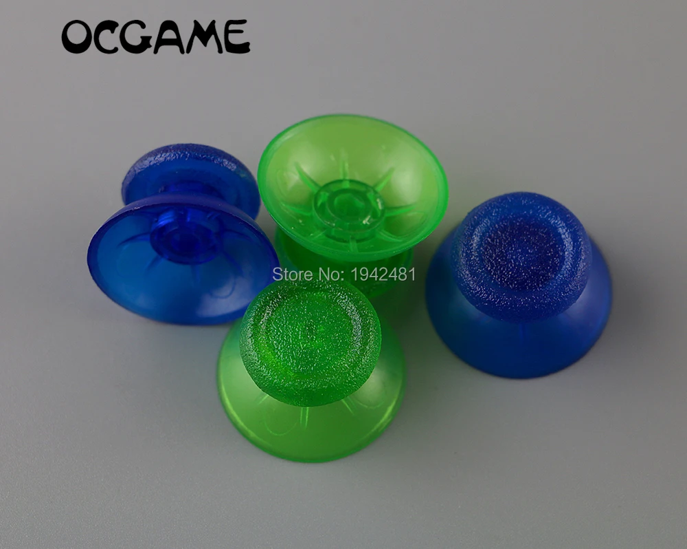 OCGAME 500 шт./лот 6 видов цветов прозрачные аналоговые пластиковые 3D колпачки для