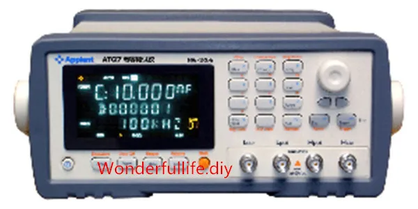 AT617 0.1V rms, 0.3V rms, 1V rms Precision Capacitance Meter Tester Voltage 198V AC - 240V
AT617 0.1V rms, 0.3V rms, 1V rms Precision Capacitance Meter Tester Voltage 198V AC - 240V