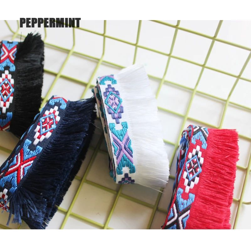 1yard 35mm Ethnic Fringe Lace Trim EmbroideryTassel Trimming Ribbon Sewing Latin Dress Stage Garment Curtain Decorative
1yard 35mm Ethnic Fringe Lace Trim EmbroideryTassel Trimming Ribbon Sewing Latin Dress Stage Garment Curtain Decorative