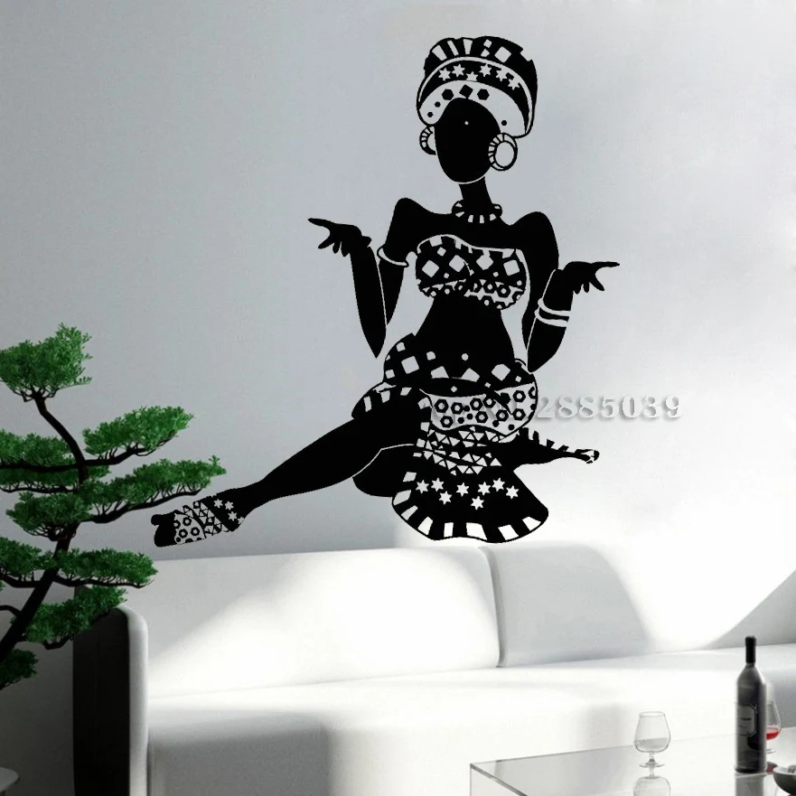 Hot Selling Woman Vinyl Wall Decal Ethnic Style Girls Art Wall Sticker Room Home Decor Removable Unique Gift LC490
Hot Selling Woman Vinyl Wall Decal Ethnic Style Girls Art Wall Sticker Room Home Decor Removable Unique Gift LC490