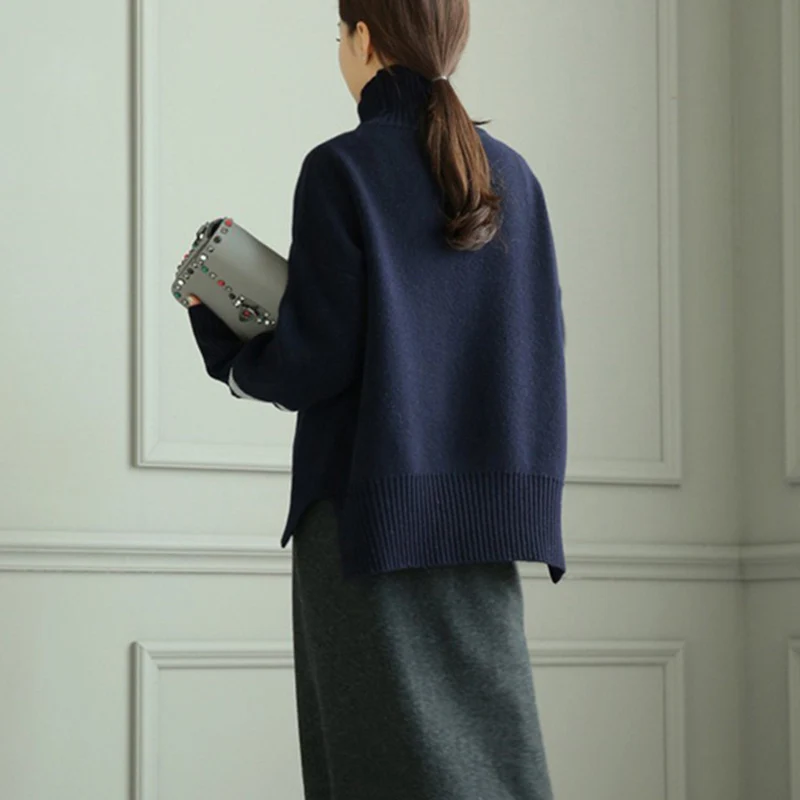 2020 new autumn and winter women's high-neck cashmere sweater plus size knitted ladies sweater winter women's thick sweater
2020 new autumn and winter women's high-neck cashmere sweater plus size knitted ladies sweater winter women's thick sweater