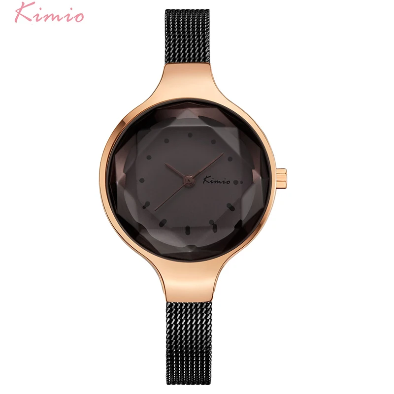 KIMIO Women's Stainless Steel Mesh Strap Watches Multi-cut Face Big Dial Dress Watch Woman Ladies Simple Bracelet Watches Box
KIMIO Women's Stainless Steel Mesh Strap Watches Multi-cut Face Big Dial Dress Watch Woman Ladies Simple Bracelet Watches Box