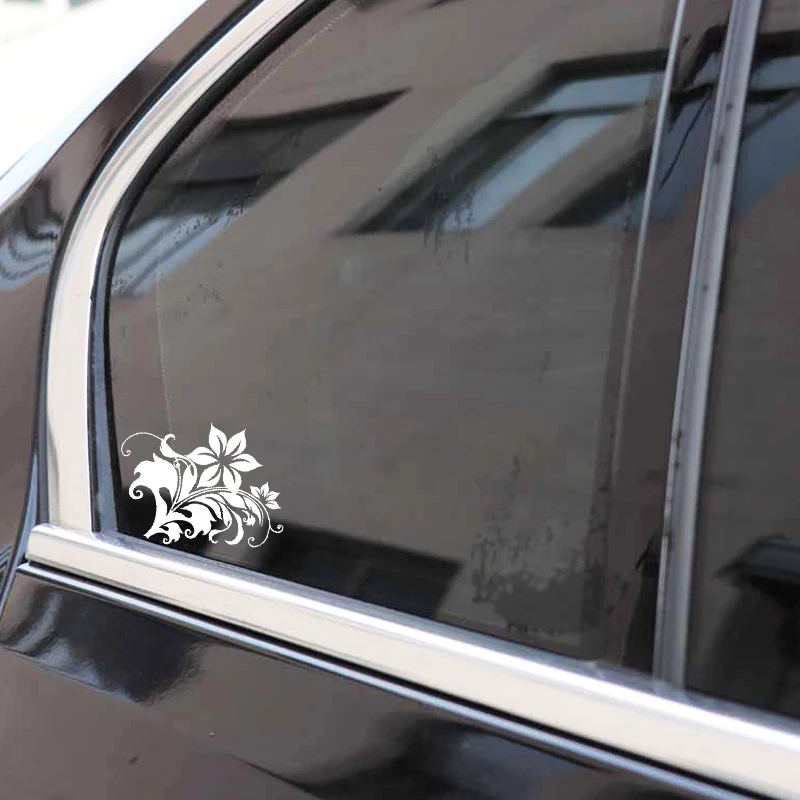 YJZT 16.3CM*12.2CM Car Sticker Vinyl Decal Creative Design Of Flower Decoration Black/Silver C23-0896
YJZT 16.3CM*12.2CM Car Sticker Vinyl Decal Creative Design Of Flower Decoration Black/Silver C23-0896