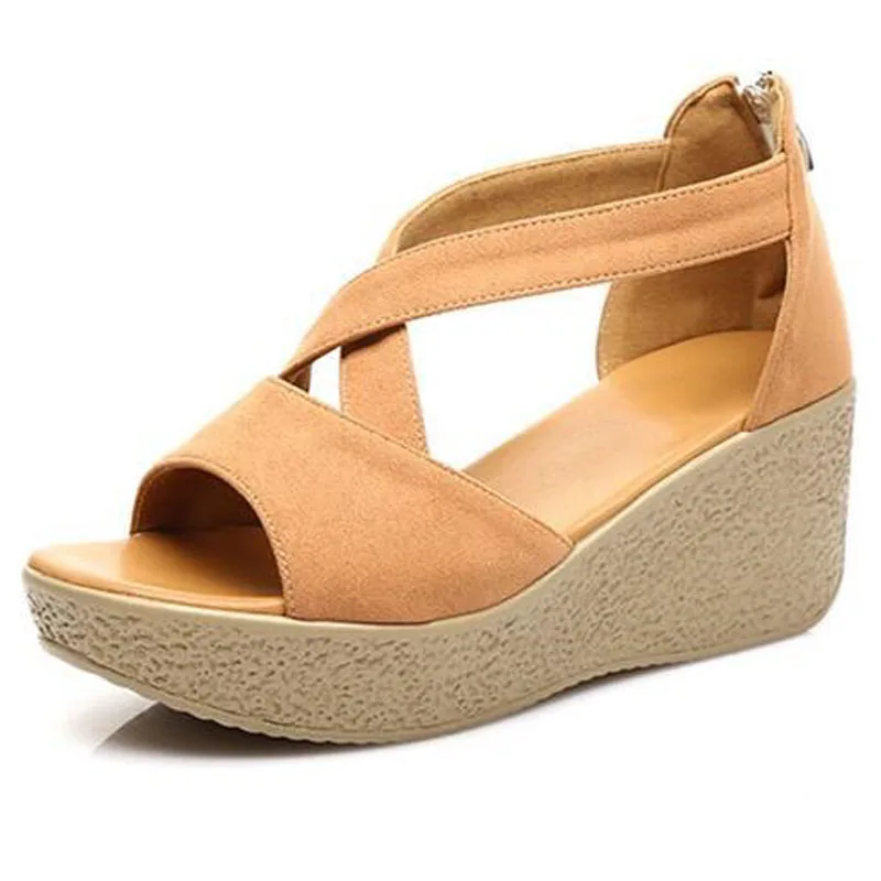 CEYANEAO Open Toe Cow Leather Sandals Women Shoes Platform Wedges Sandals 2019 New Summer Women Sandals High Heel Shoes Sandals
CEYANEAO Open Toe Cow Leather Sandals Women Shoes Platform Wedges Sandals 2019 New Summer Women Sandals High Heel Shoes Sandals