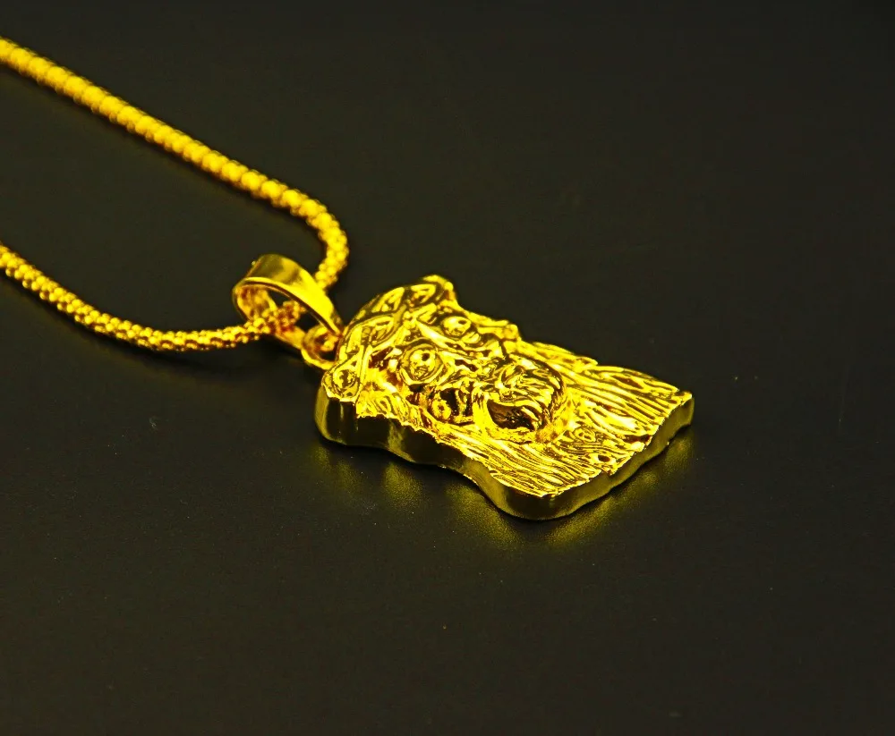 20pcs/Lot Wholesale Fashion Gold Charm JESUS Christ Piece Cool Pendant Necklace Men Jewelry,Original Factory Supply
20pcs/Lot Wholesale Fashion Gold Charm JESUS Christ Piece Cool Pendant Necklace Men Jewelry,Original Factory Supply