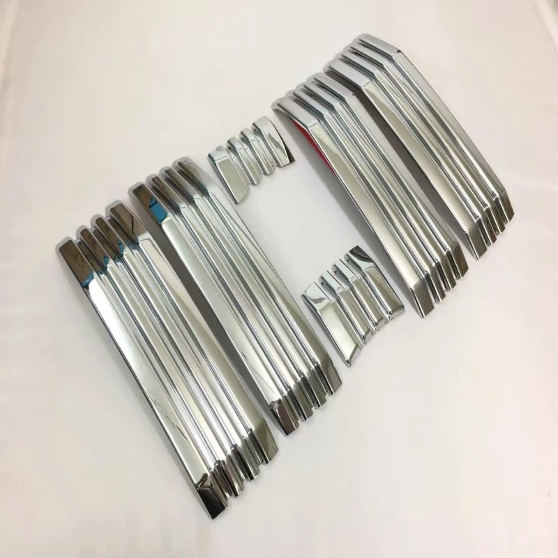 For Toyota Land Cruiser Prado LC150 2018 Auto Accessories 6PCS Chrome Front Grille Cover Trims Car Styling
For Toyota Land Cruiser Prado LC150 2018 Auto Accessories 6PCS Chrome Front Grille Cover Trims Car Styling