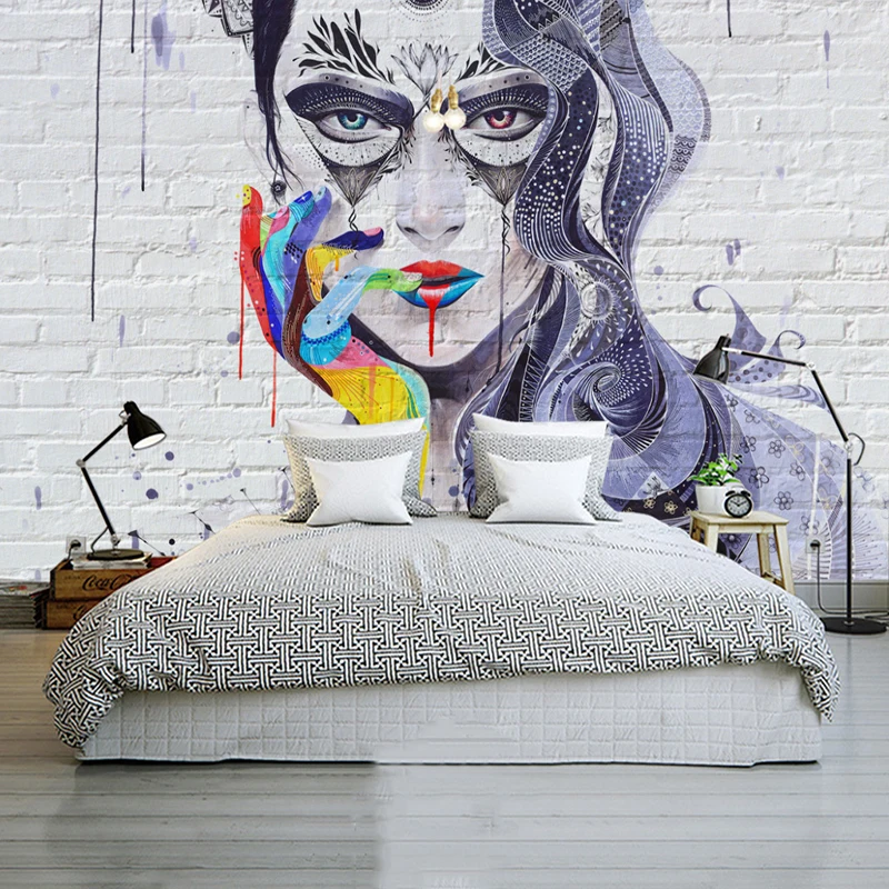 Custom Any Size Mural Wallpaper 3D Colorful Sexy Beauty Brick Wall Paper Restaurant Cafe Bar Bedroom Background 3D Wall Painting
Custom Any Size Mural Wallpaper 3D Colorful Sexy Beauty Brick Wall Paper Restaurant Cafe Bar Bedroom Background 3D Wall Painting
