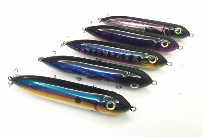 12.5cm/27g Fishing Lure Floating Type Pencil Shape Bait Minnow With China Hook A variety of color choices
12.5cm/27g Fishing Lure Floating Type Pencil Shape Bait Minnow With China Hook A variety of color choices