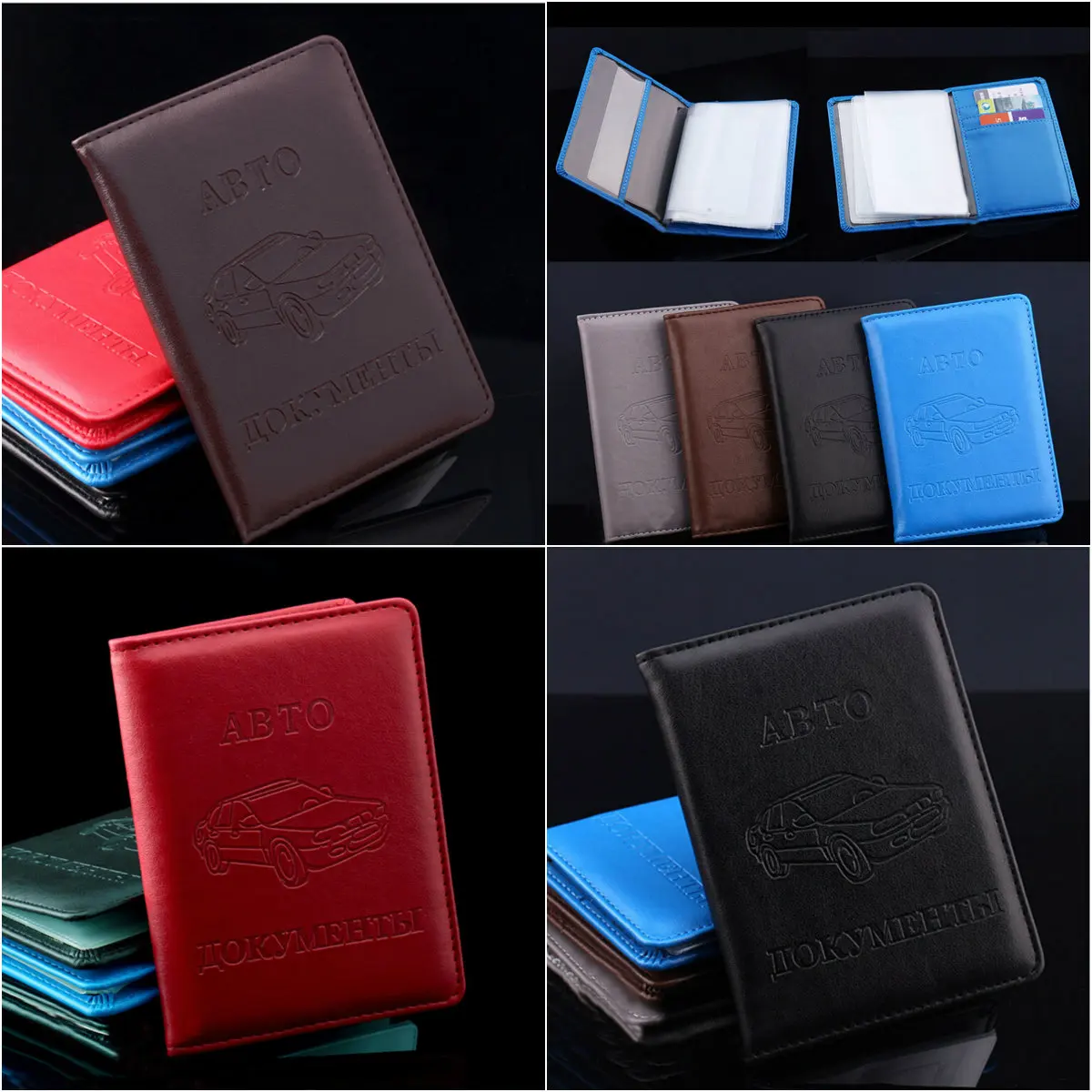 1PCS 5Colors Russian Auto Driver License Bag PU Leather on Cover for Car Driving Documents Card Holder Purse Wallet Case
1PCS 5Colors Russian Auto Driver License Bag PU Leather on Cover for Car Driving Documents Card Holder Purse Wallet Case