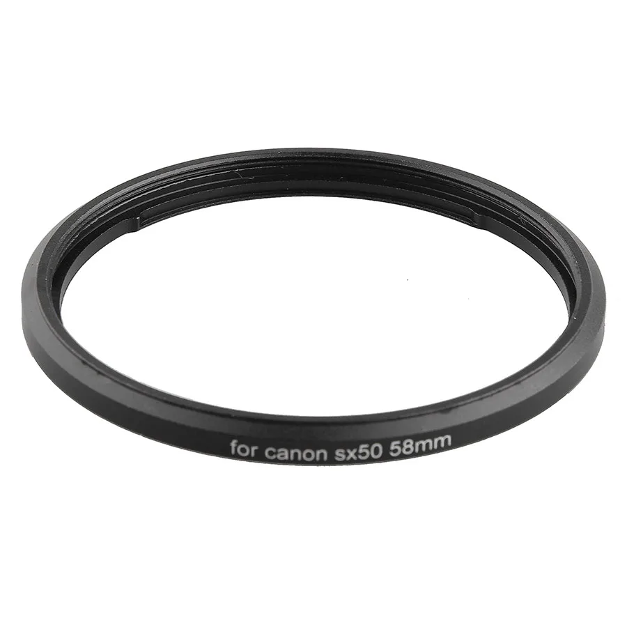 Металлическое кольцо адаптер для объектива камеры Canon Powershot SX520 SX40 SX50 SX60 SX70 HS