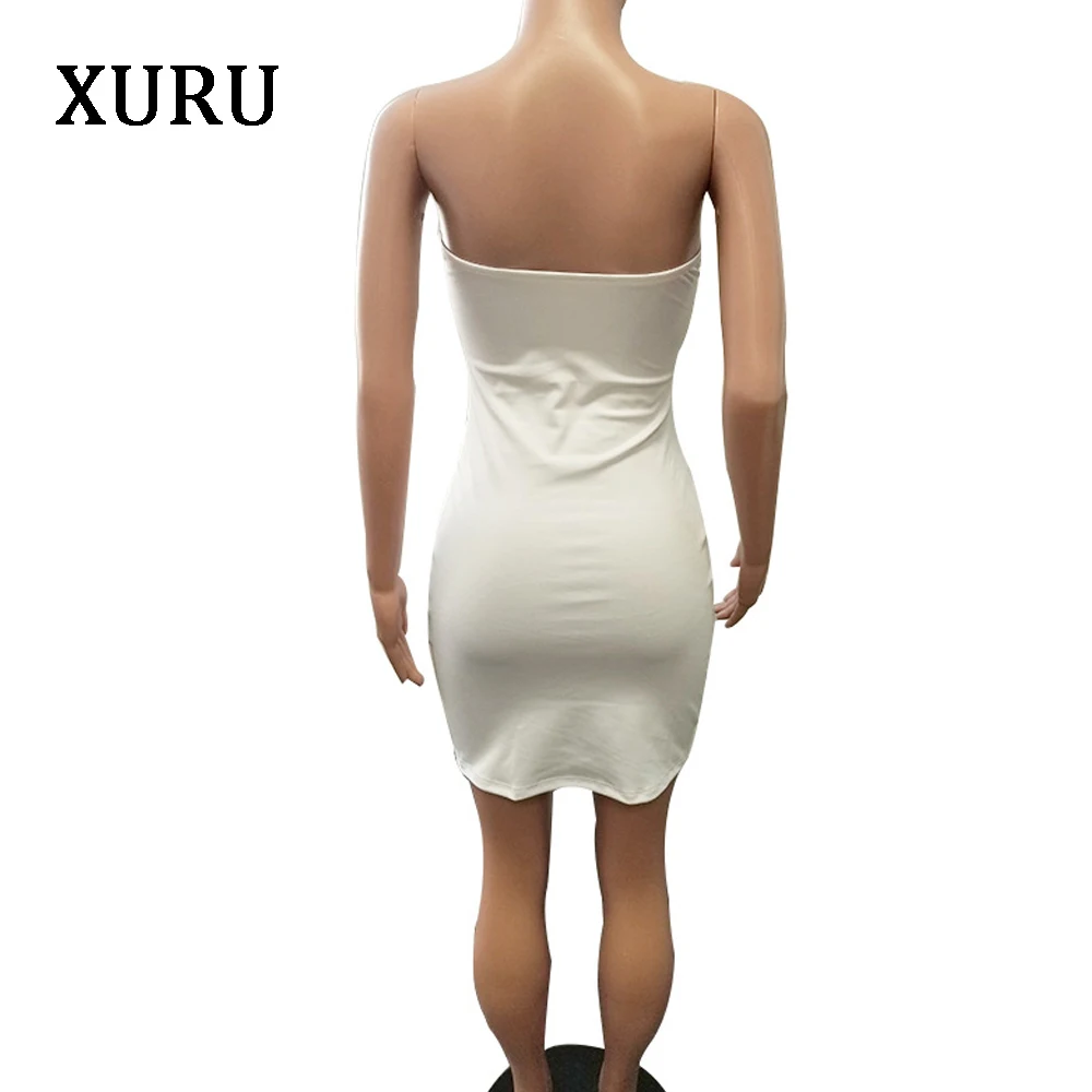 XURU Women Off Shoulder Sexy Dress White Black Blue Sleeveless Zipper Mini Dresses Party Club Asymmetrical Short Dress
XURU Women Off Shoulder Sexy Dress White Black Blue Sleeveless Zipper Mini Dresses Party Club Asymmetrical Short Dress